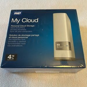 NWT - WD My Cloud
Personal Network Attached Cloud Storage - 4тв